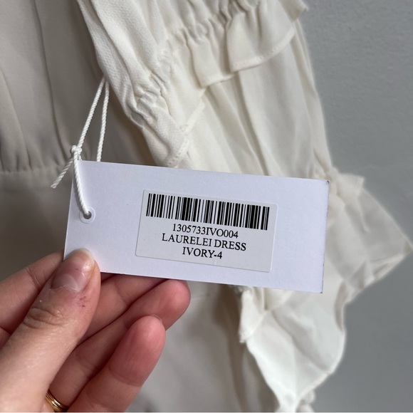 NWT Reformation Laurelei Dress Ivory White Bridal Wedding 4 - Picture 7 of 9